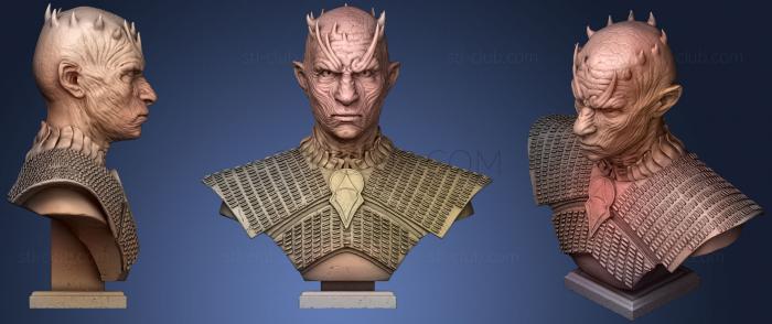 3D модель Бюст Ночного короля (STL)